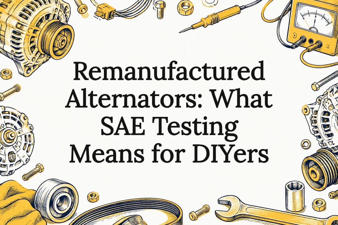 Remanufactured Alternators: What SAE Testing Means for DIYers