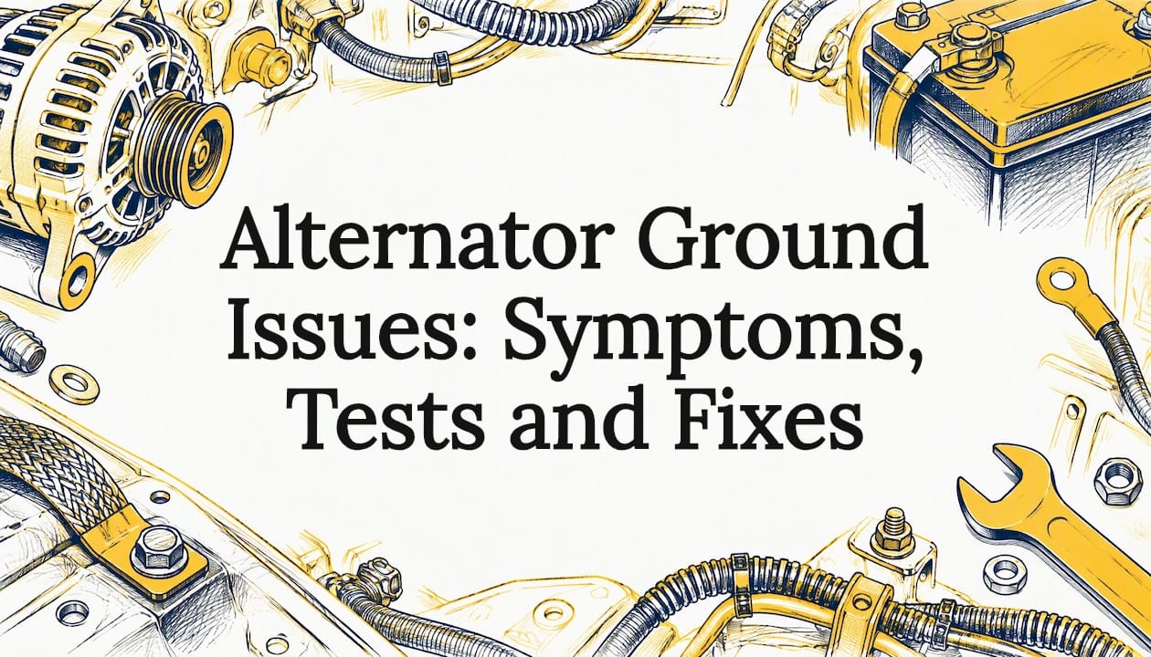 Alternator Ground Issues: Symptoms, Tests and Fixes