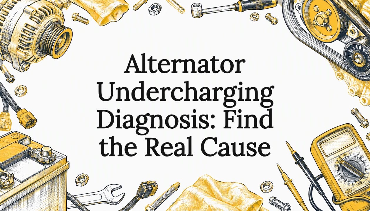 Alternator Undercharging Diagnosis: Find the Real Cause