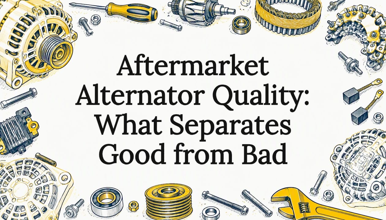 Aftermarket Alternator Quality: What Separates Good from Bad