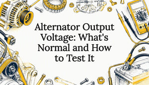Alternator Output Voltage: What's Normal and How to Test It