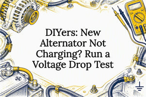 DIYers: New Alternator Not Charging? Run a Voltage Drop Test