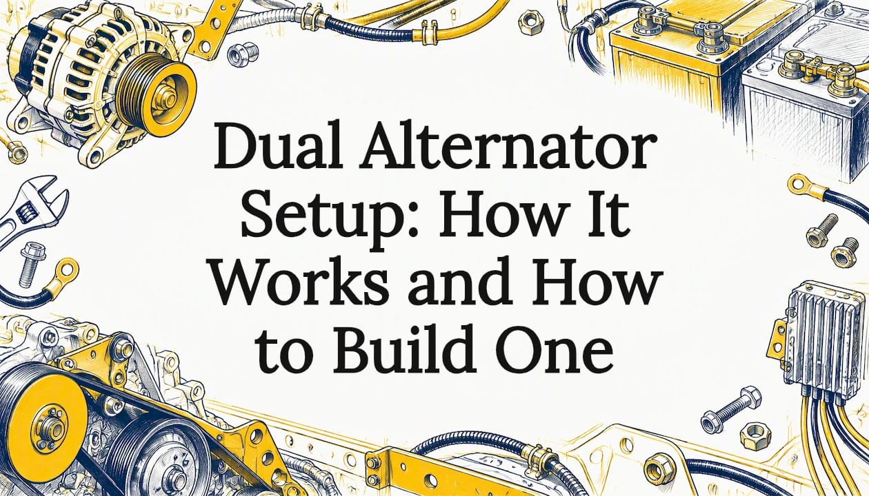Dual Alternator Setup: How It Works and How to Build One
