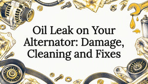 Oil Leak on Your Alternator: Damage, Cleaning and Fixes