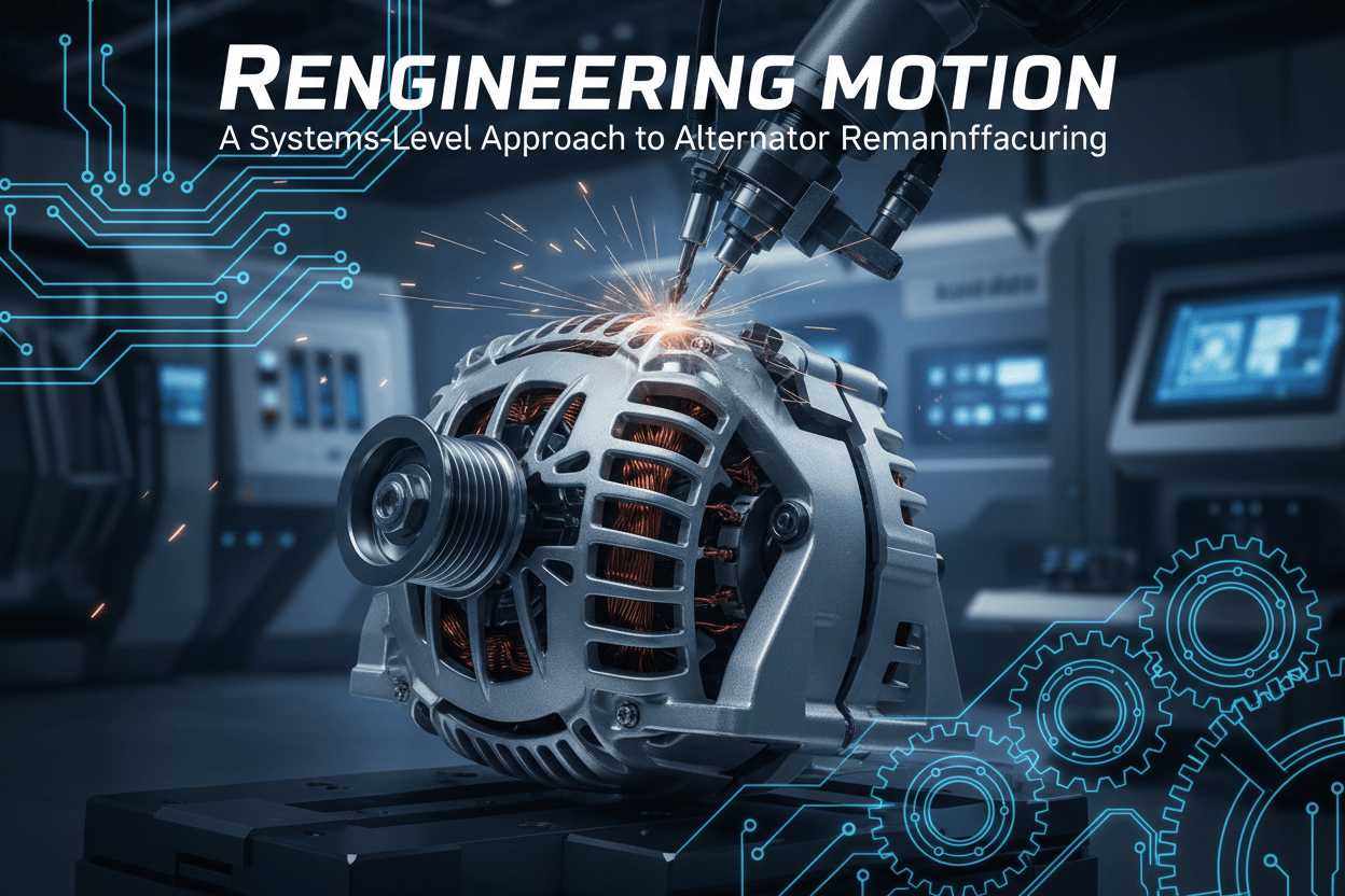 Reengineering Motion: A Systems-Level Approach to Alternator Remanufacturing