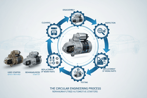 The Circular Engineering Behind Remanufactured Starters